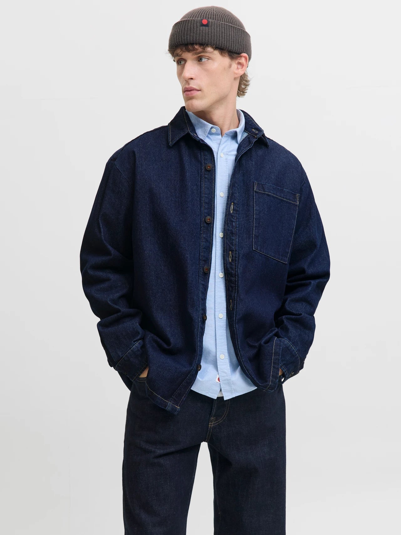 RDDCOLTER DARK DENIM OVERSHIRT