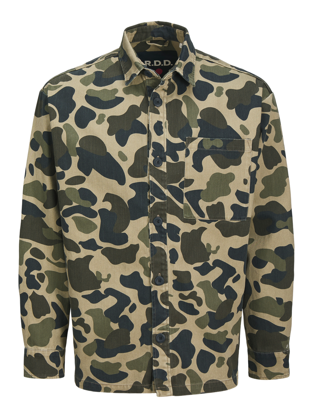 RDDCOLTER TWILL OVERSHIRT – Camo