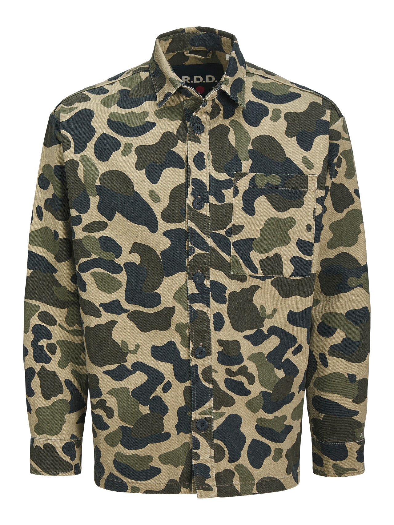RDDCOLTER TWILL OVERSHIRT – Camo
