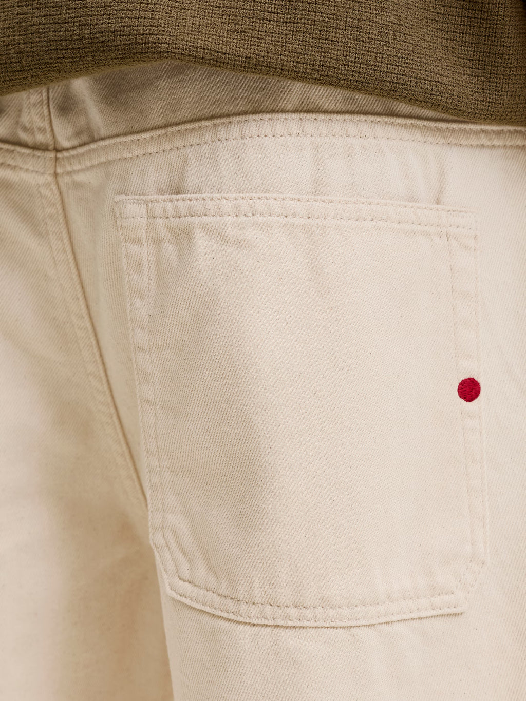 RDD Relaxed Fit Denim shorts - Beige