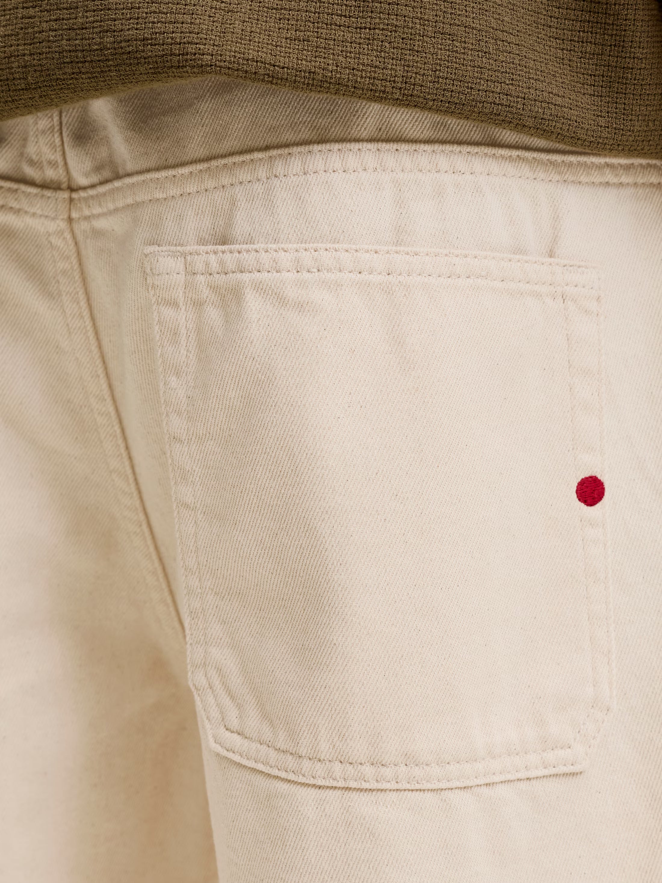 RDD Relaxed Fit Denim shorts - Beige