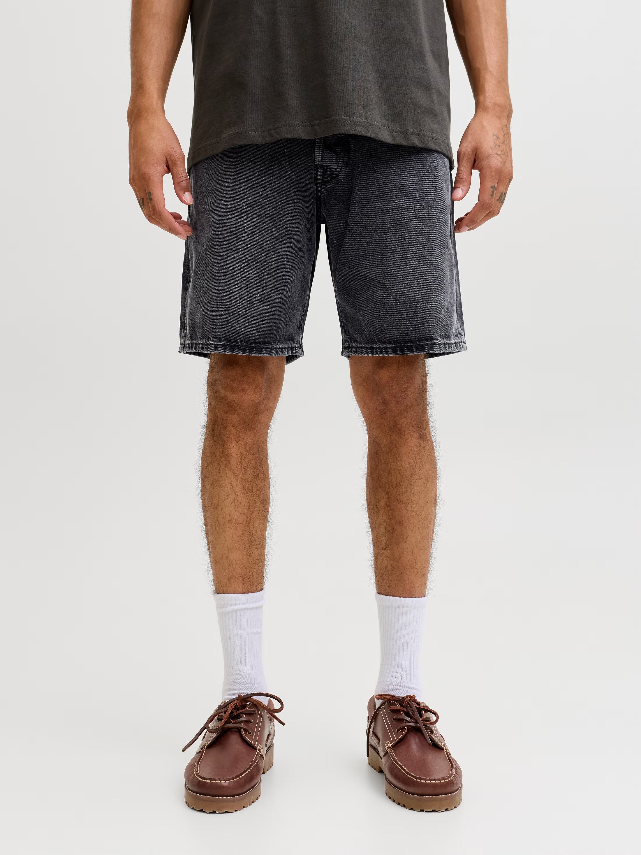RDD Relaxed Fit Denim shorts - Grey
